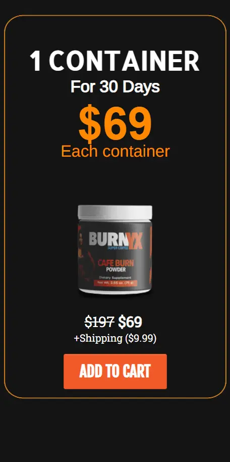 BurnYX Buy Now