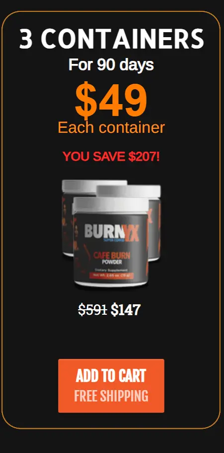 BurnYX Buy Now